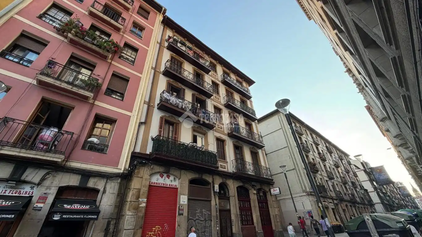 Exterior view of Flat for sale in Bilbao   with Parquet flooring and Balcony
