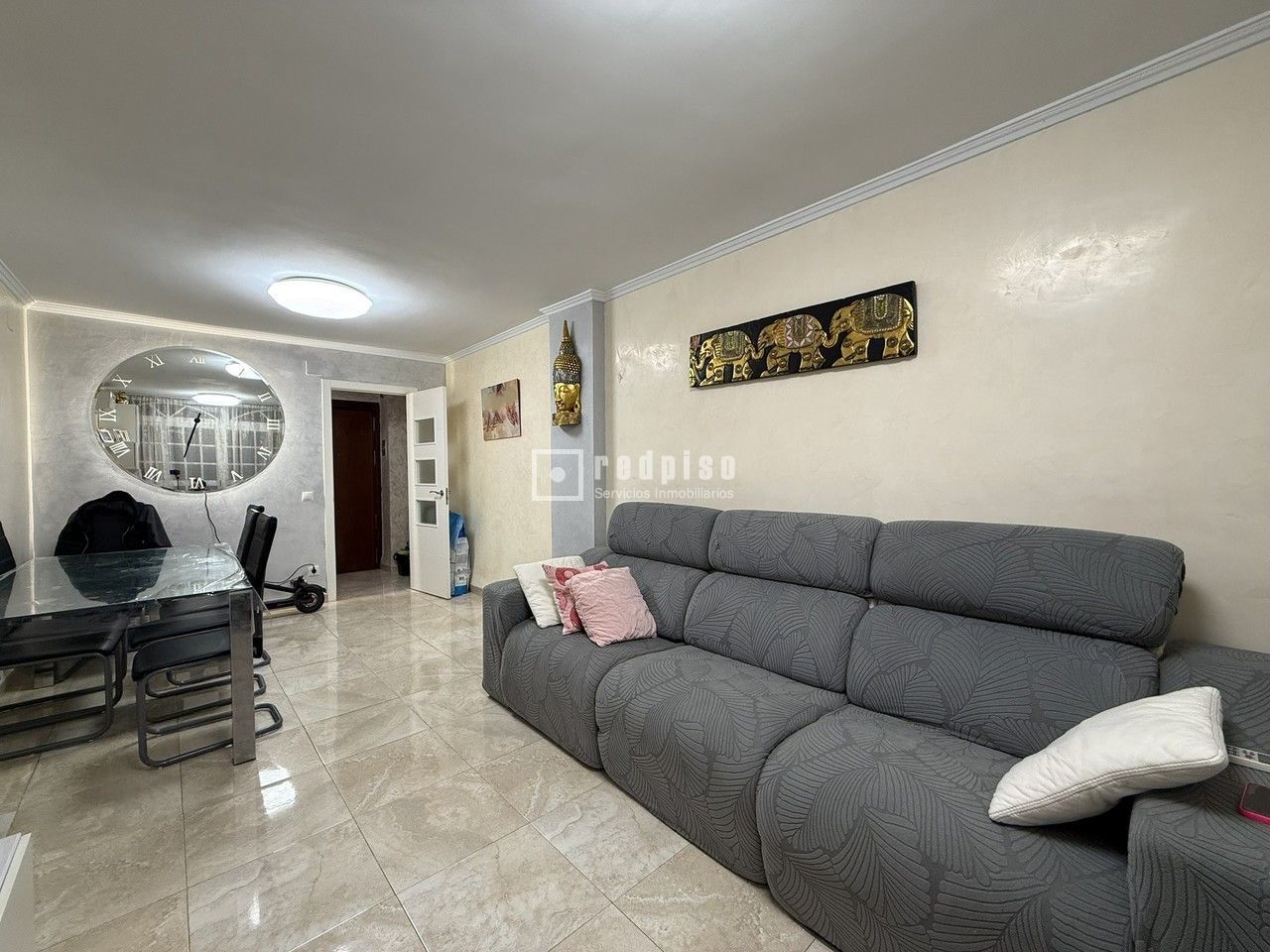 Living room of Flat for sale in Málaga Capital  with Air Conditioner and Terrace
