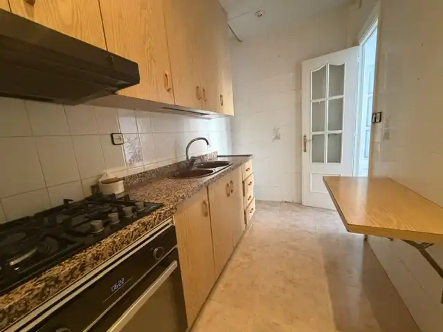 Küche von Wohnung zum Verkauf in Vilassar de Dalt mit Heizung, Ofen und Balkon
