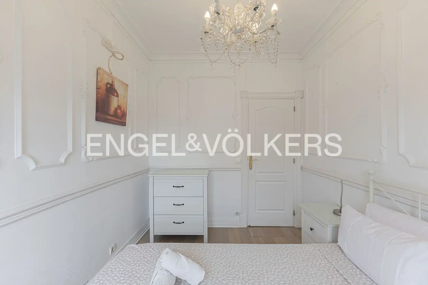 Bedroom of Flat for sale in Barcelona  with Air Conditioner, Heating and Parquet flooring