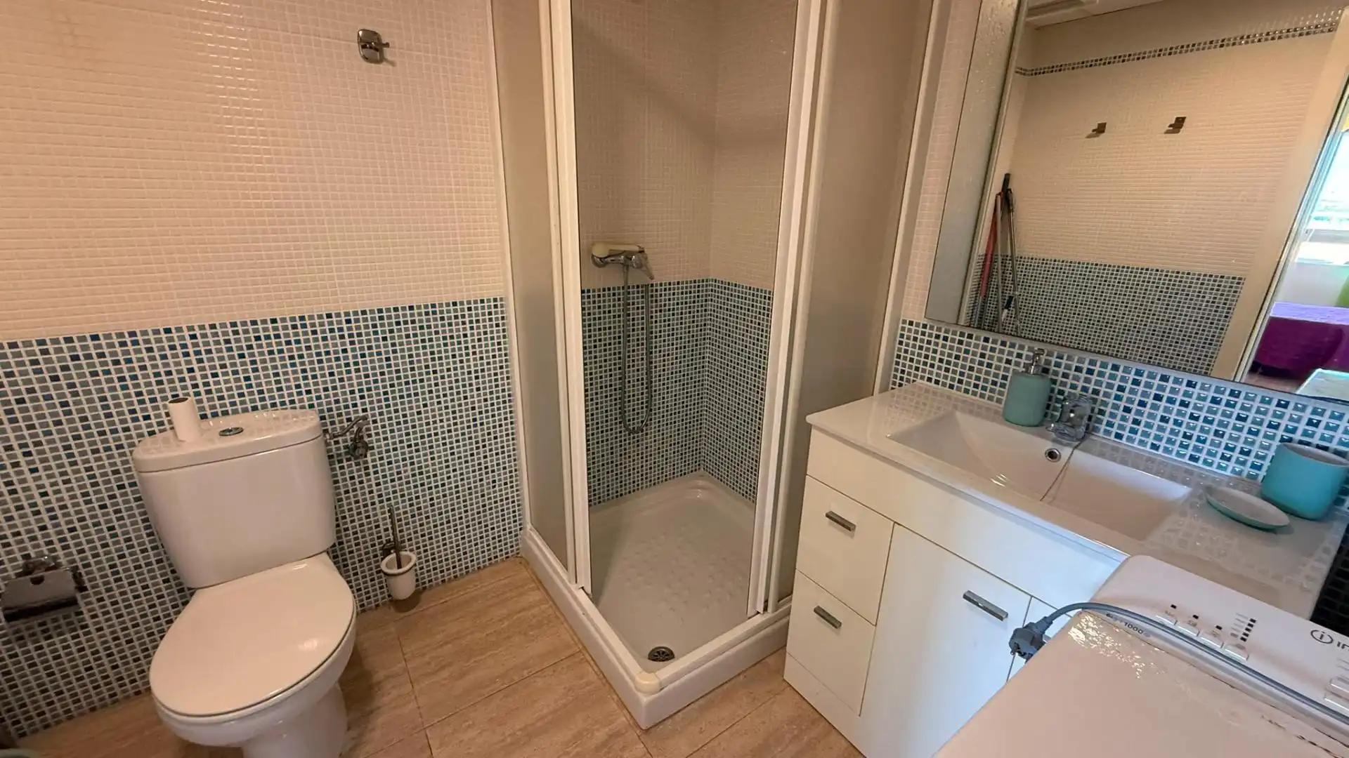 Bany de Apartament en venda en Águilas amb Aire condicionat, Calefacció i Terrassa