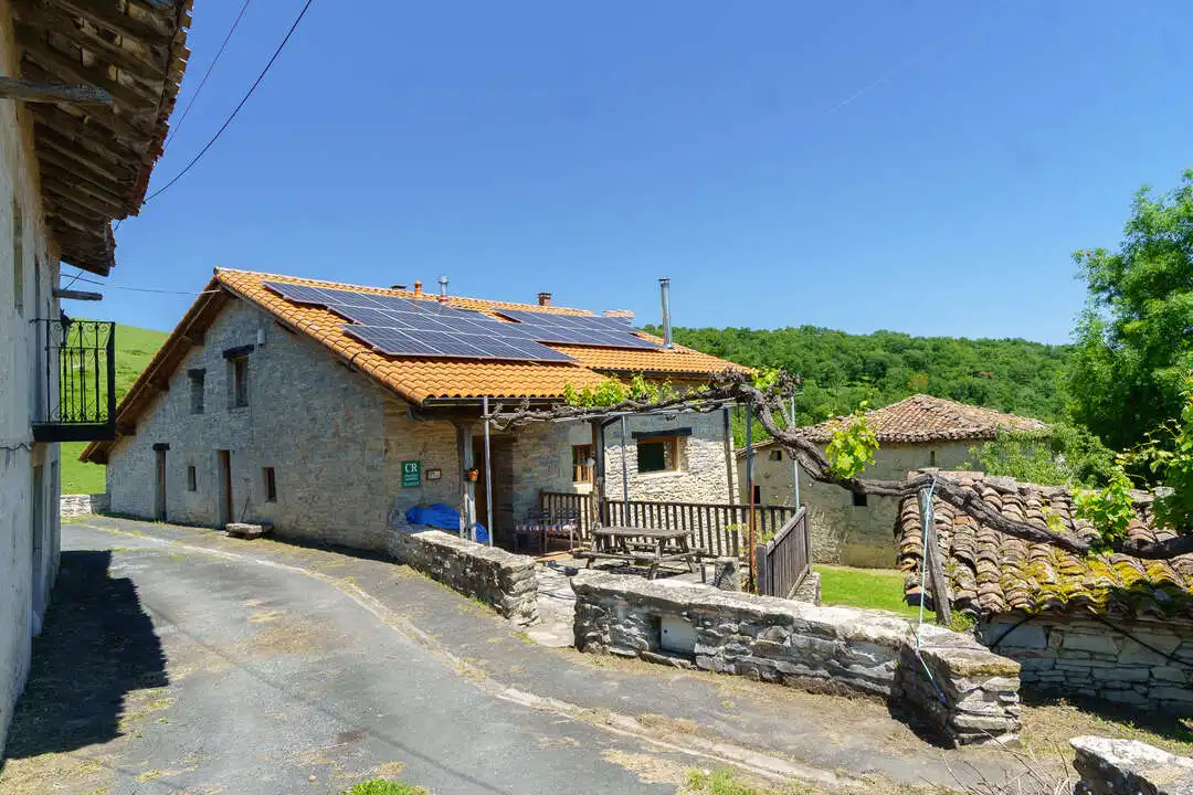 Vista exterior de Casa o chalet en venta en Ayala / Aiara con Aire acondicionado, Calefacción y Jardín privado