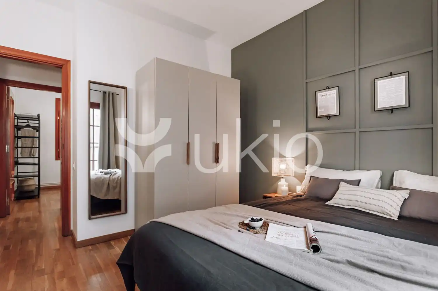 Bedroom of Apartments for rent in Barcelona  with Storage room, Furnished and Washing machine