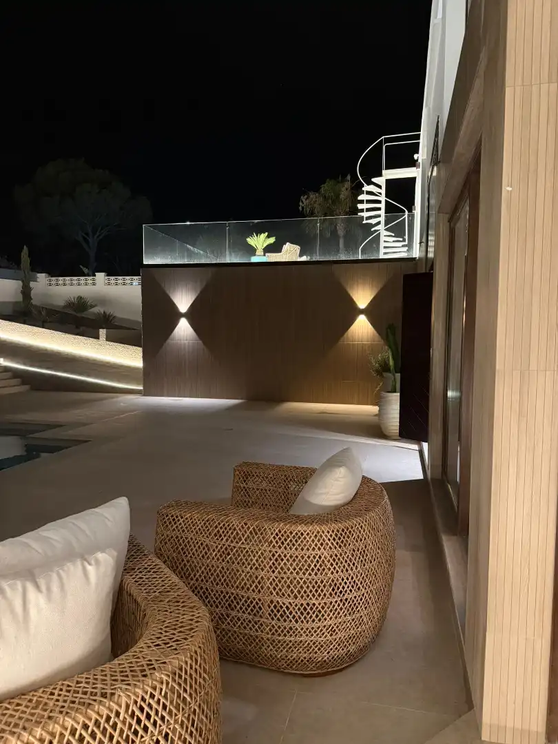Terraza de Casa o chalet en venta en Altea con Aire acondicionado, Calefacción y Jardín privado
