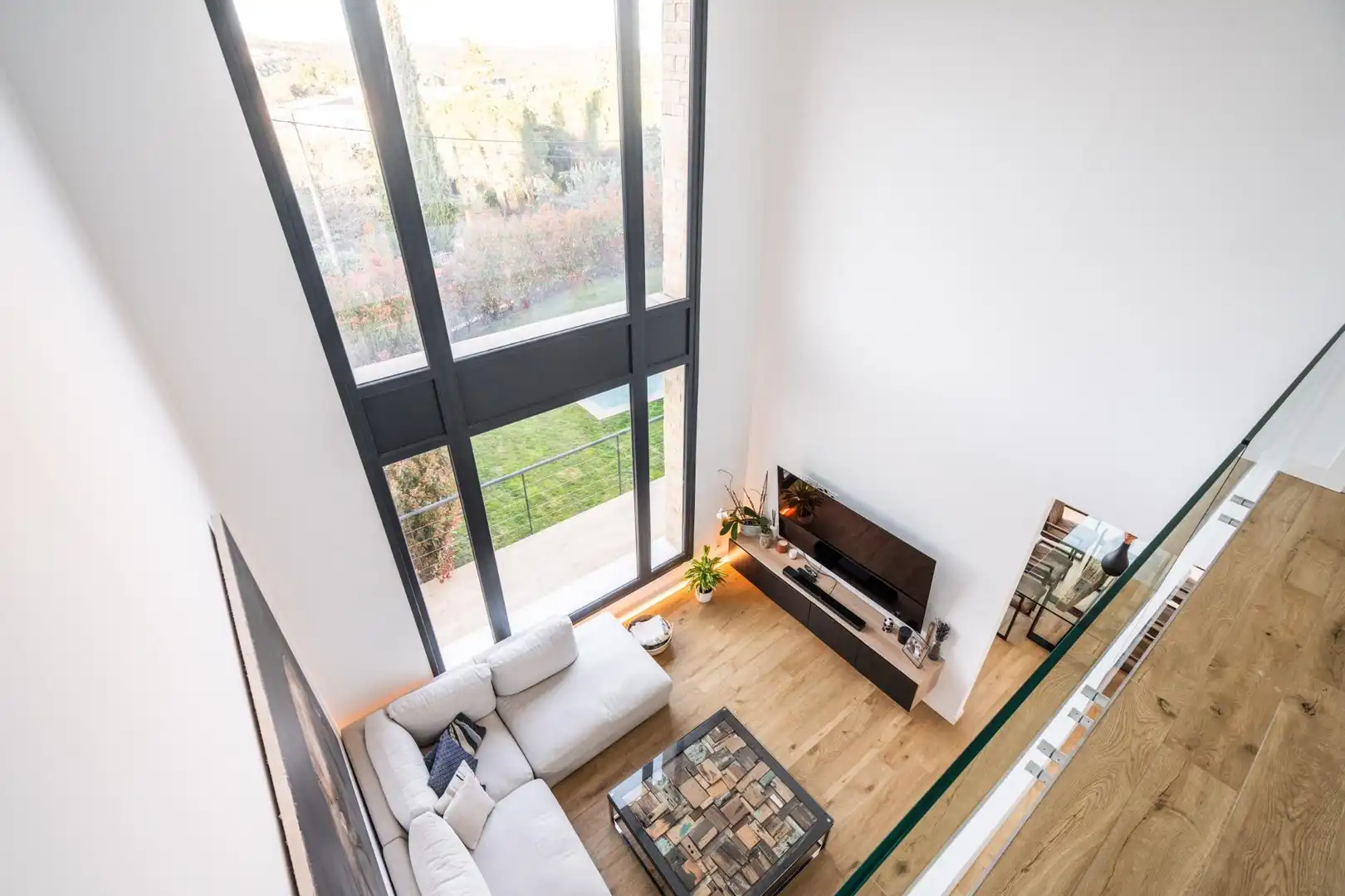 Sala de estar de Casa o chalet en venta en Torrelodones con Calefacción, Jardín privado y Terraza