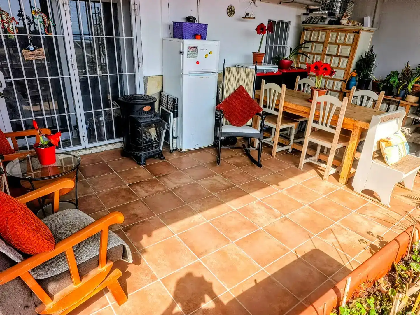Terrassa de Finca rústica en venda en Algarrobo