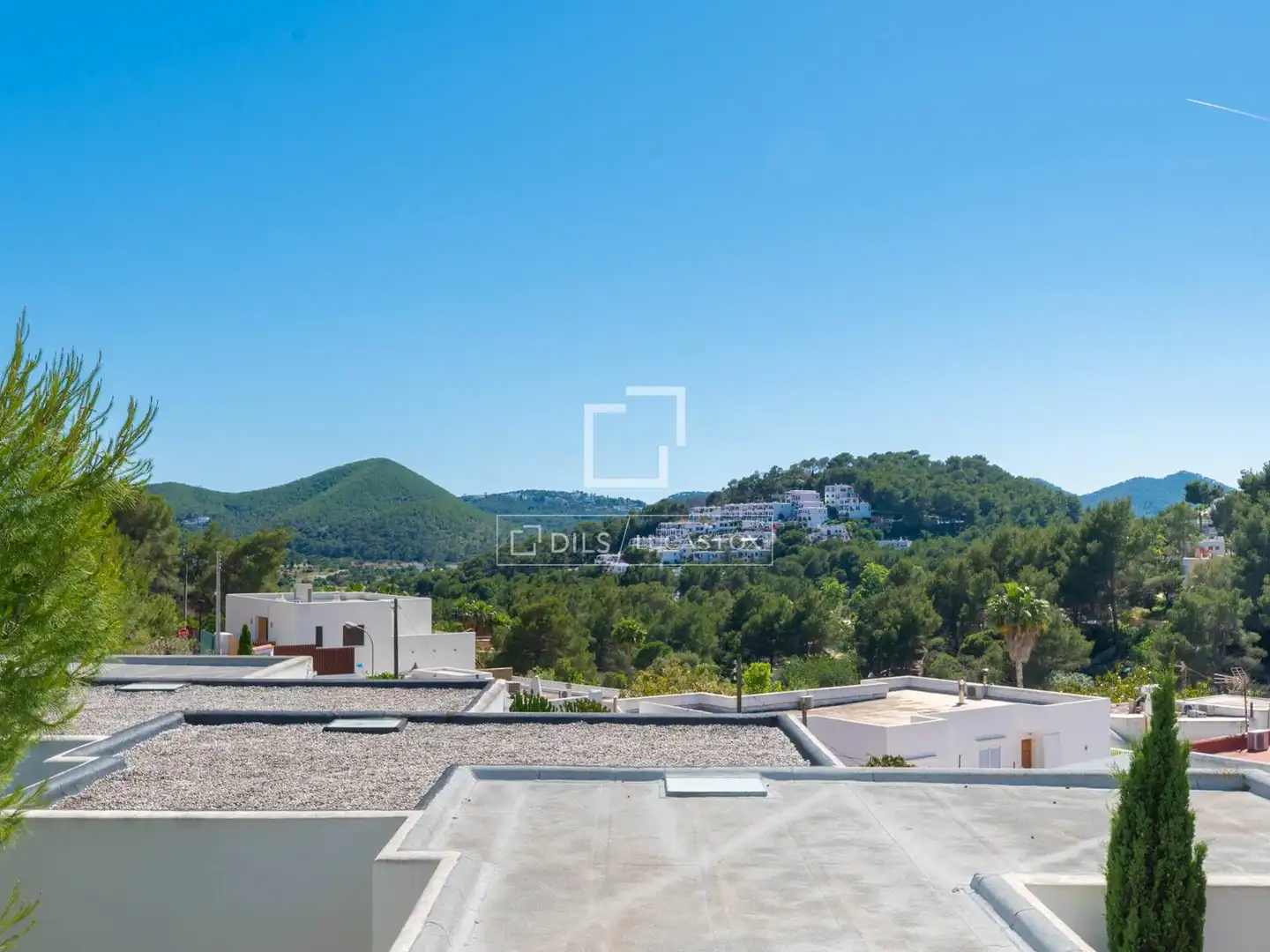 Außenansicht von Haus oder Chalet zum Verkauf in Santa Eulària des Riu mit Klimaanlage, Heizung und Terrasse