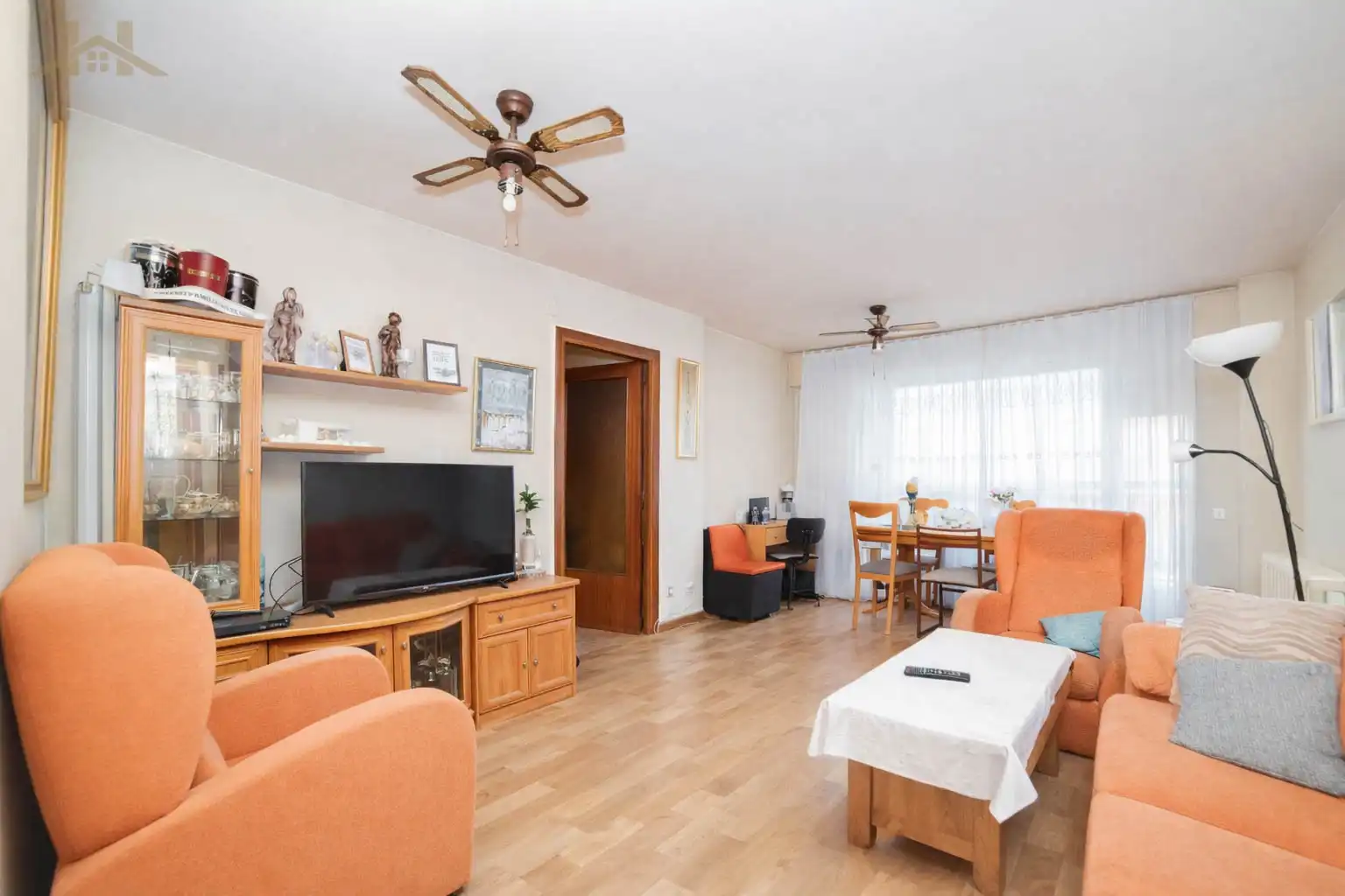 Sala de estar de Piso en venta en Móstoles con Calefacción, Terraza y Trastero