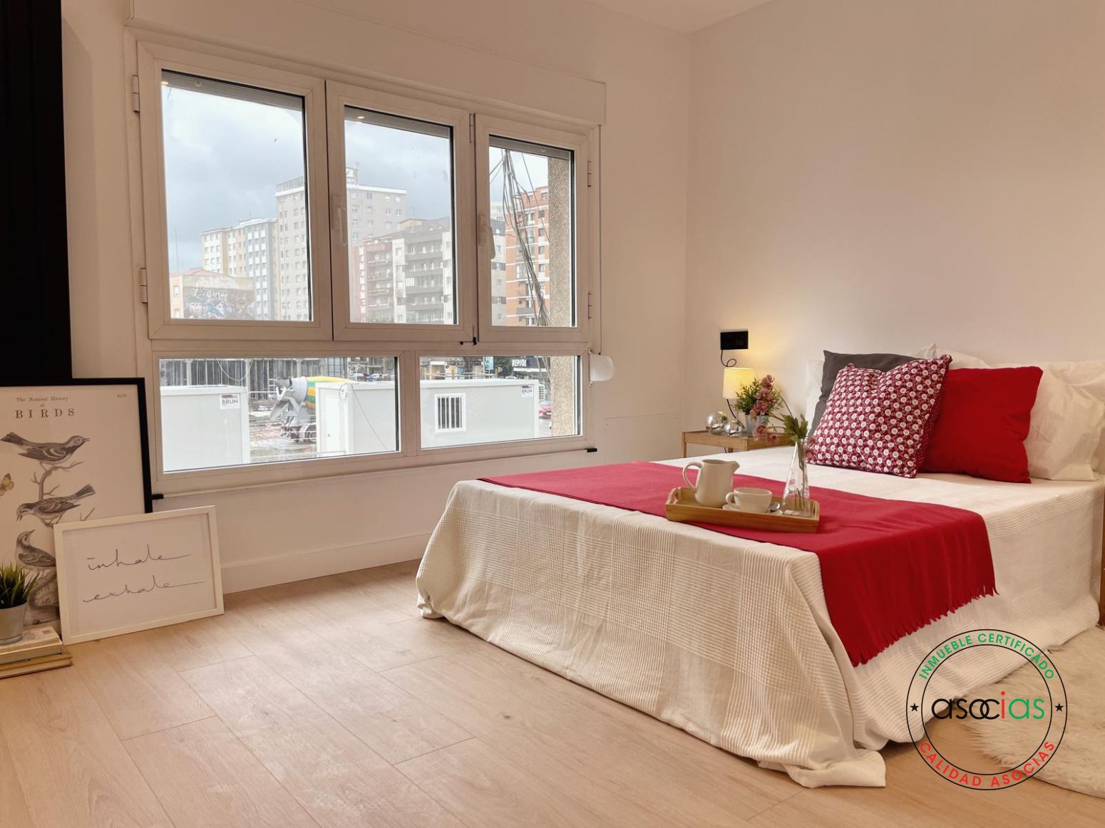 Bedroom of Flat for sale in Gijón   with Heating