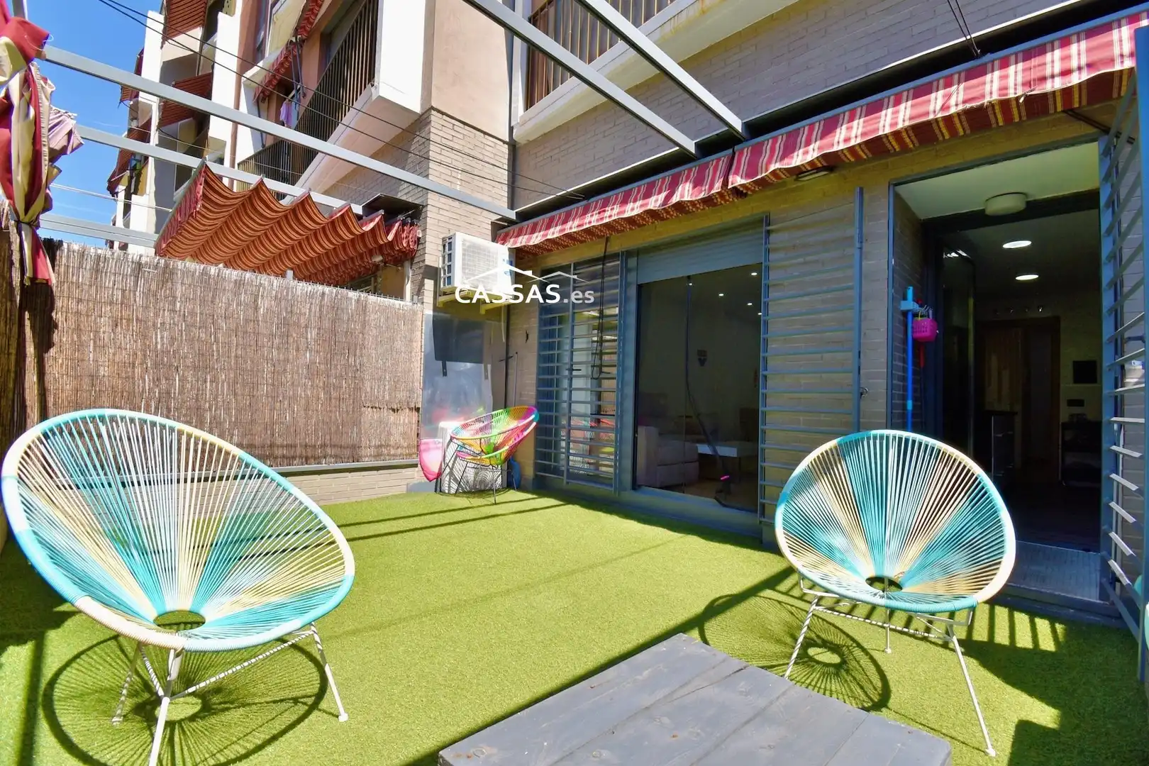 Terraza de Planta baja en venta en Torrejón de Ardoz con Aire acondicionado, Calefacción y Jardín privado