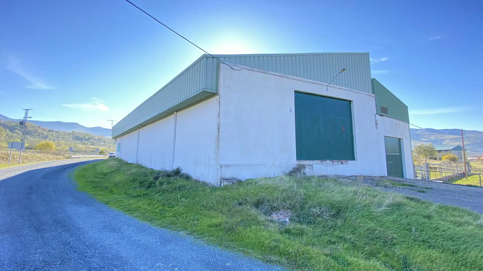 Exterior view of Industrial buildings for sale in Hervás  with Heating and Alarm