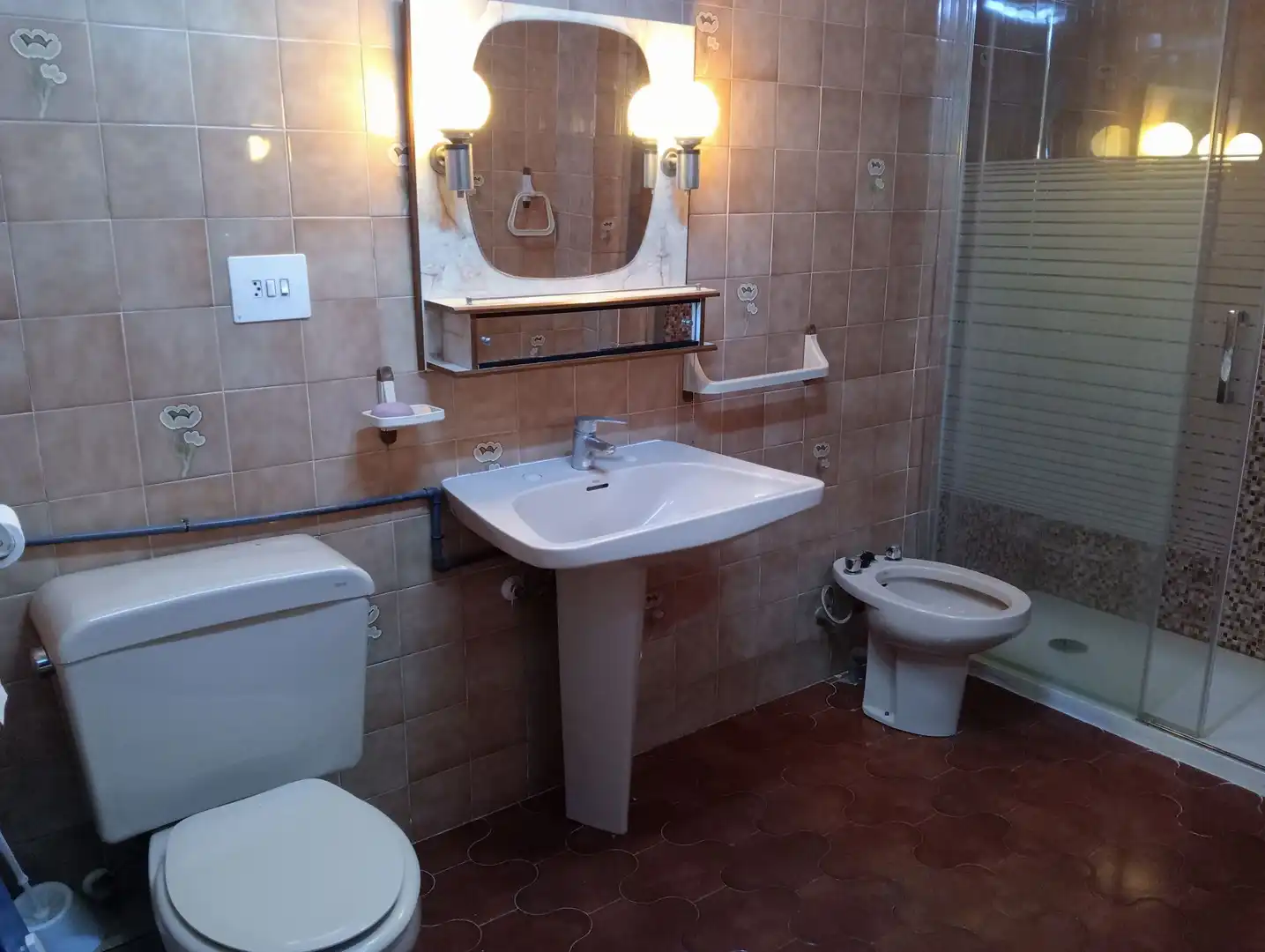 Baño de Piso de alquiler en Valencia con Terraza
