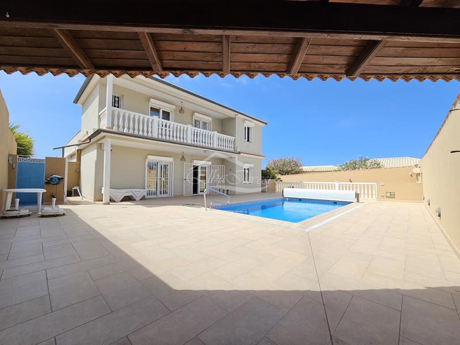 Exterior view of Houses for sale in Adeje  with Air Conditioner, Terrace and Furnished