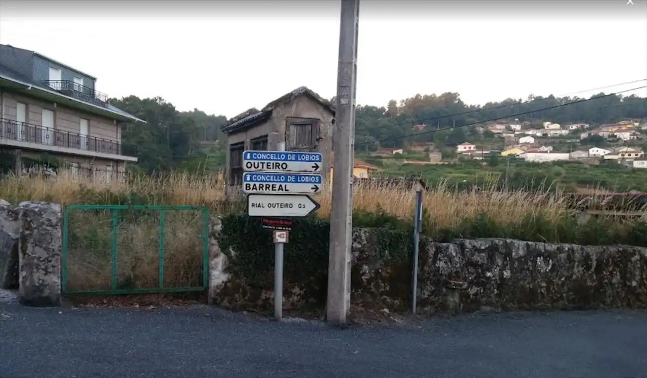 Vista exterior de Piso en venta en Lobios