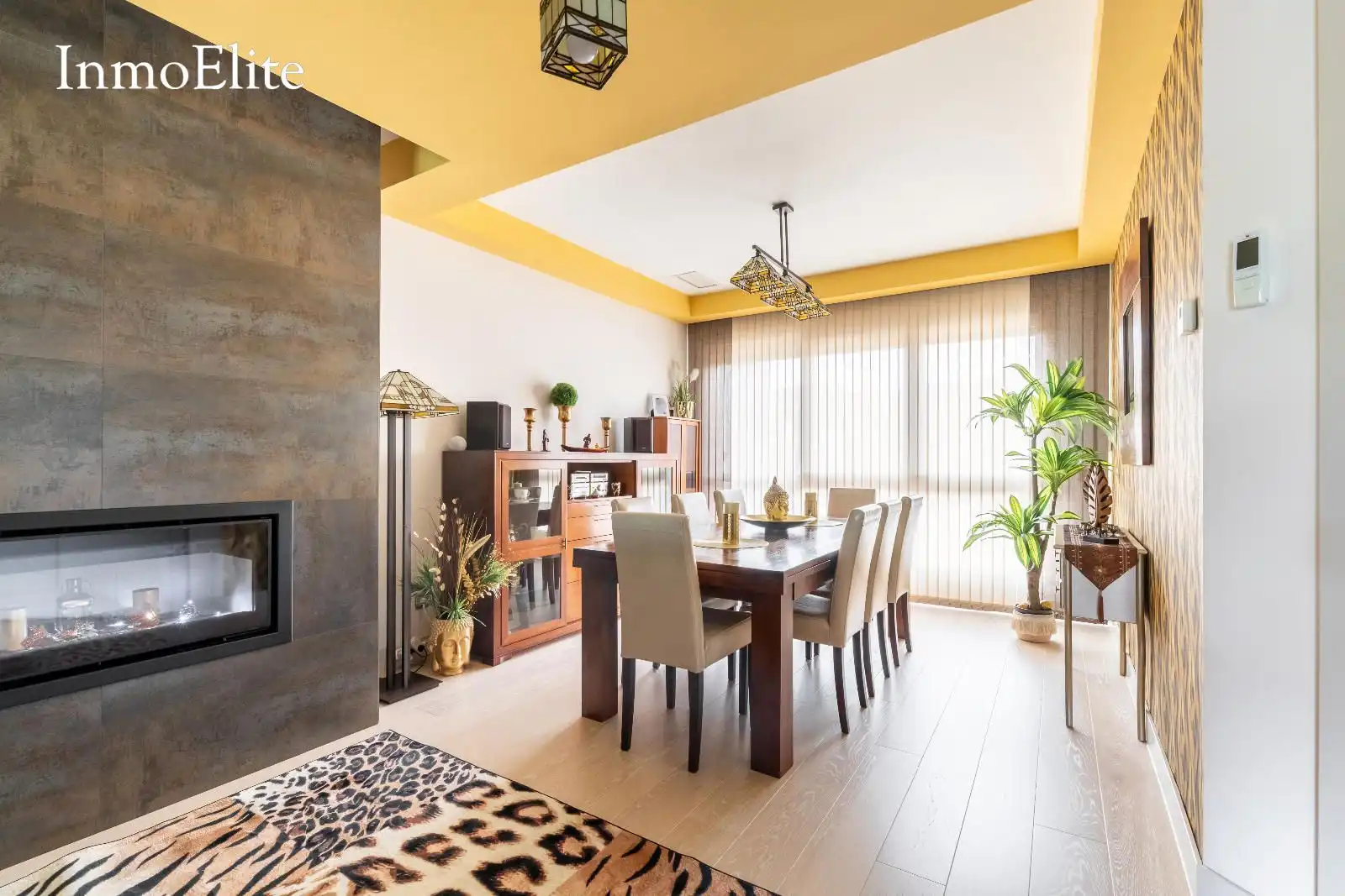 Dining room of Detached homes for sale in Majadahonda  with Air Conditioner, Heating and Private garden