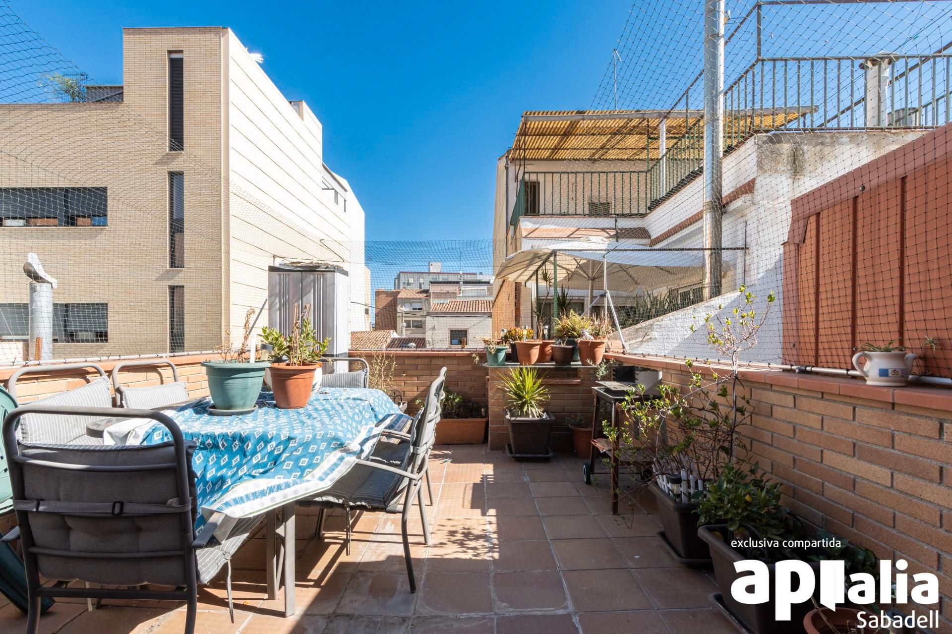 Terrace of Single-family semi-detached for sale in Barberà del Vallès  with Air Conditioner, Heating and Terrace