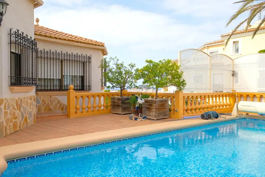 Swimming pool of Houses for sale in Dénia  with Air Conditioner, Private garden and Terrace