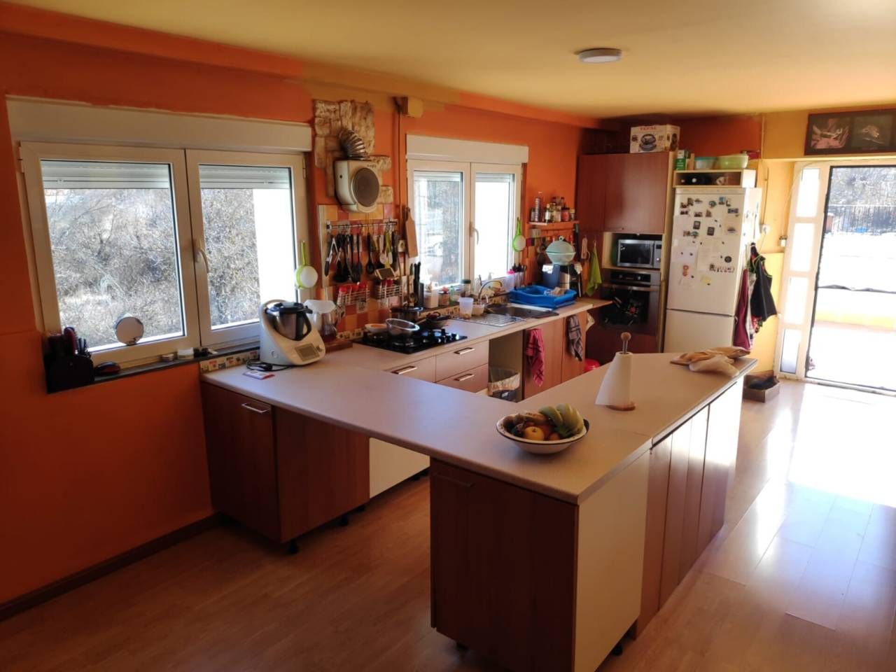 Kitchen of Country house for sale in Tubilla del Agua  with Heating, Private garden and Parquet flooring