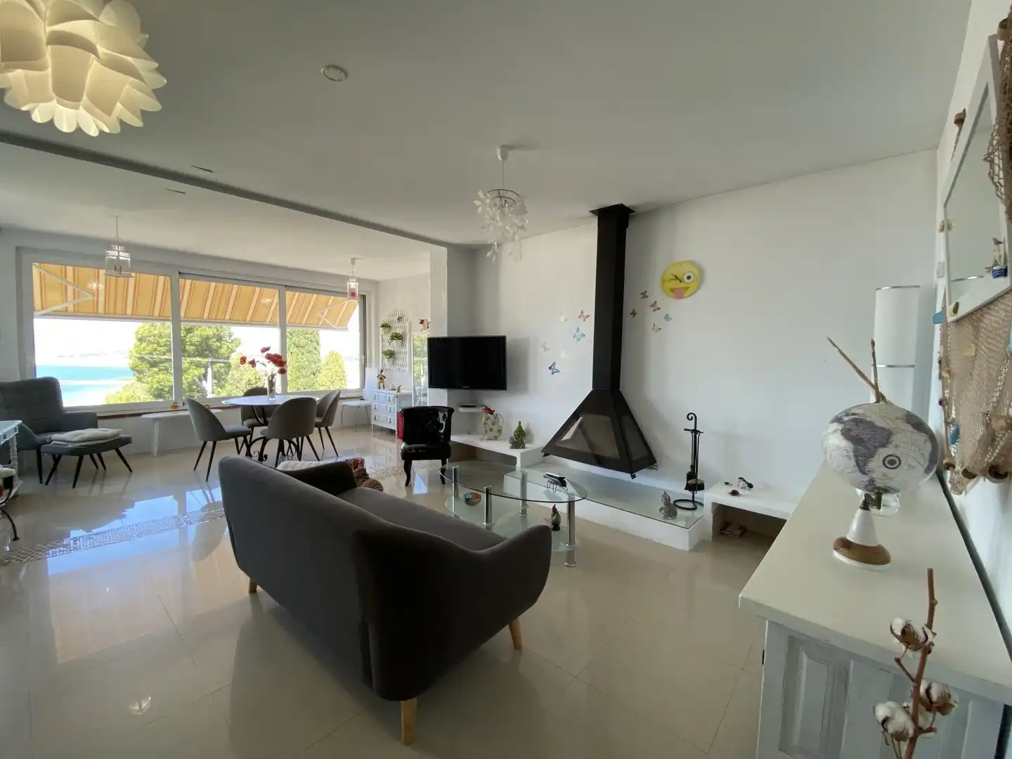 Sala de estar de Casa o chalet en venta en Roses con Terraza y Trastero