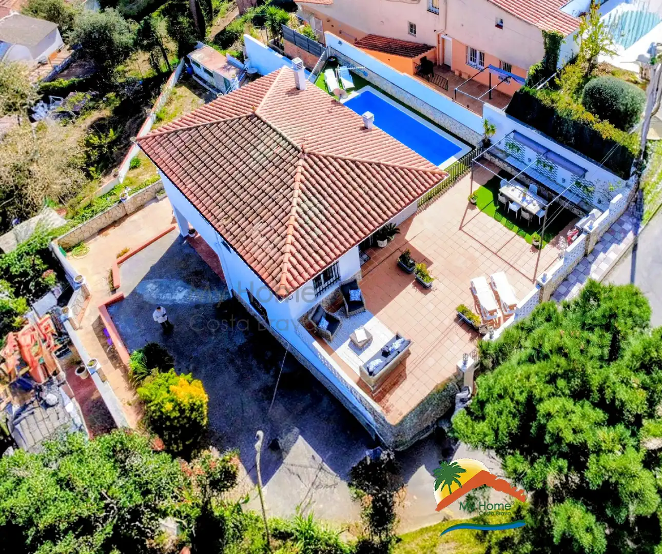 Casa amb piscina en venda a Aiguaviva Parc, imagen 27