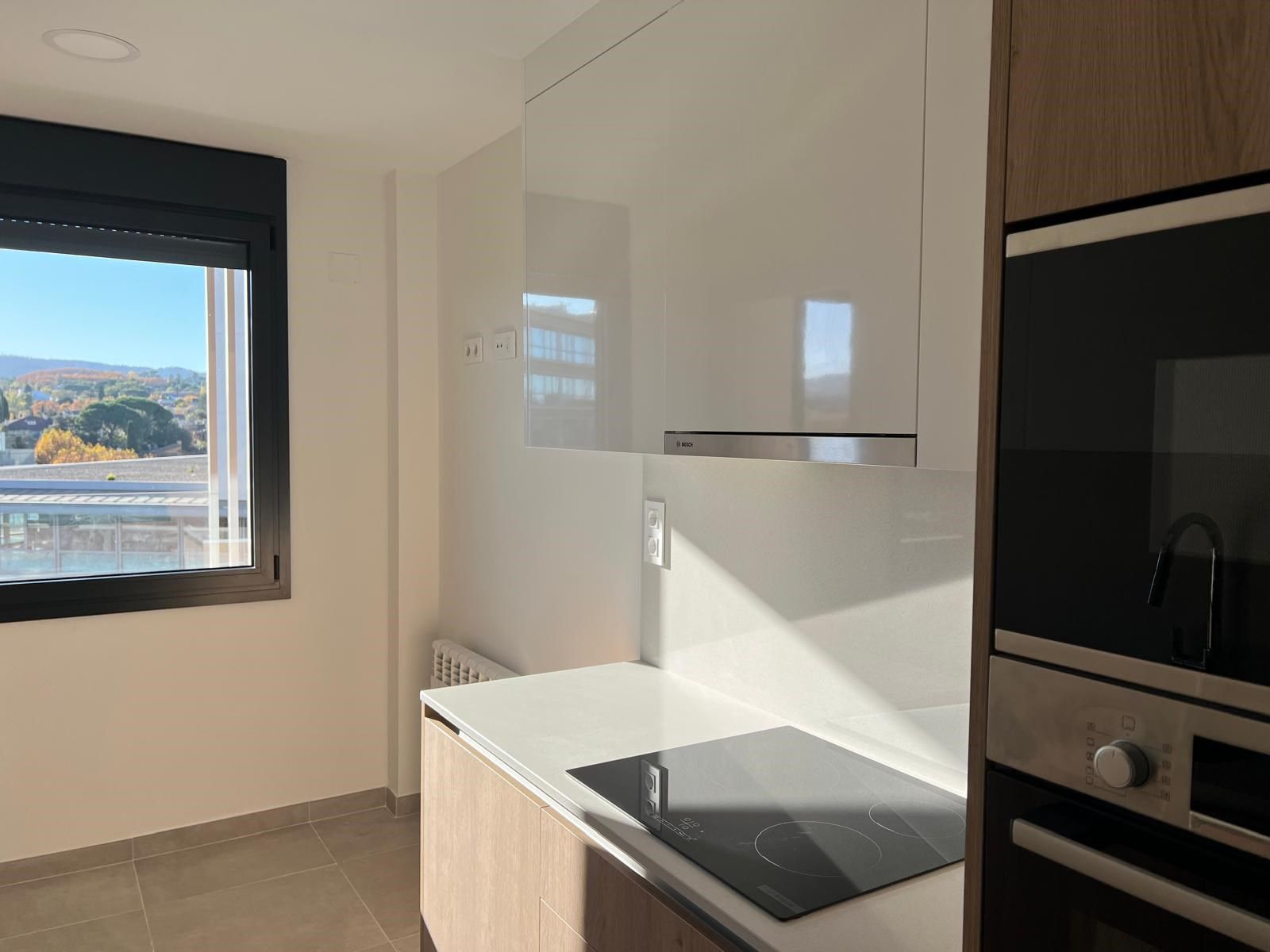 Kitchen of Flat for rent in Sant Cugat del Vallès  with Air Conditioner, Heating and Terrace