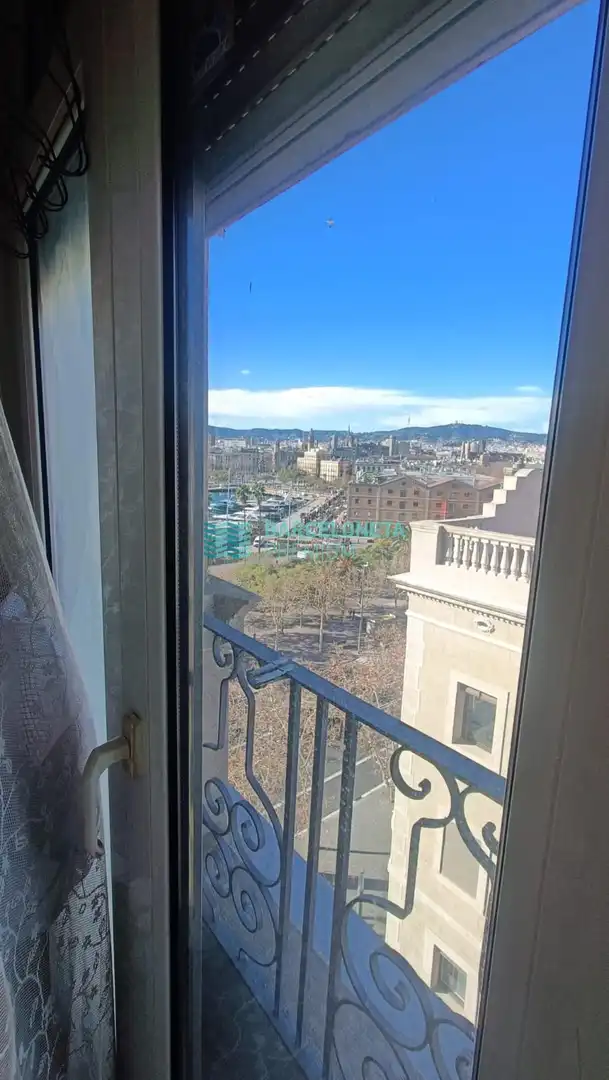 Schlafzimmer von Wohnung zur Miete in Barcelona mit Klimaanlage, Terrasse und Möbliert