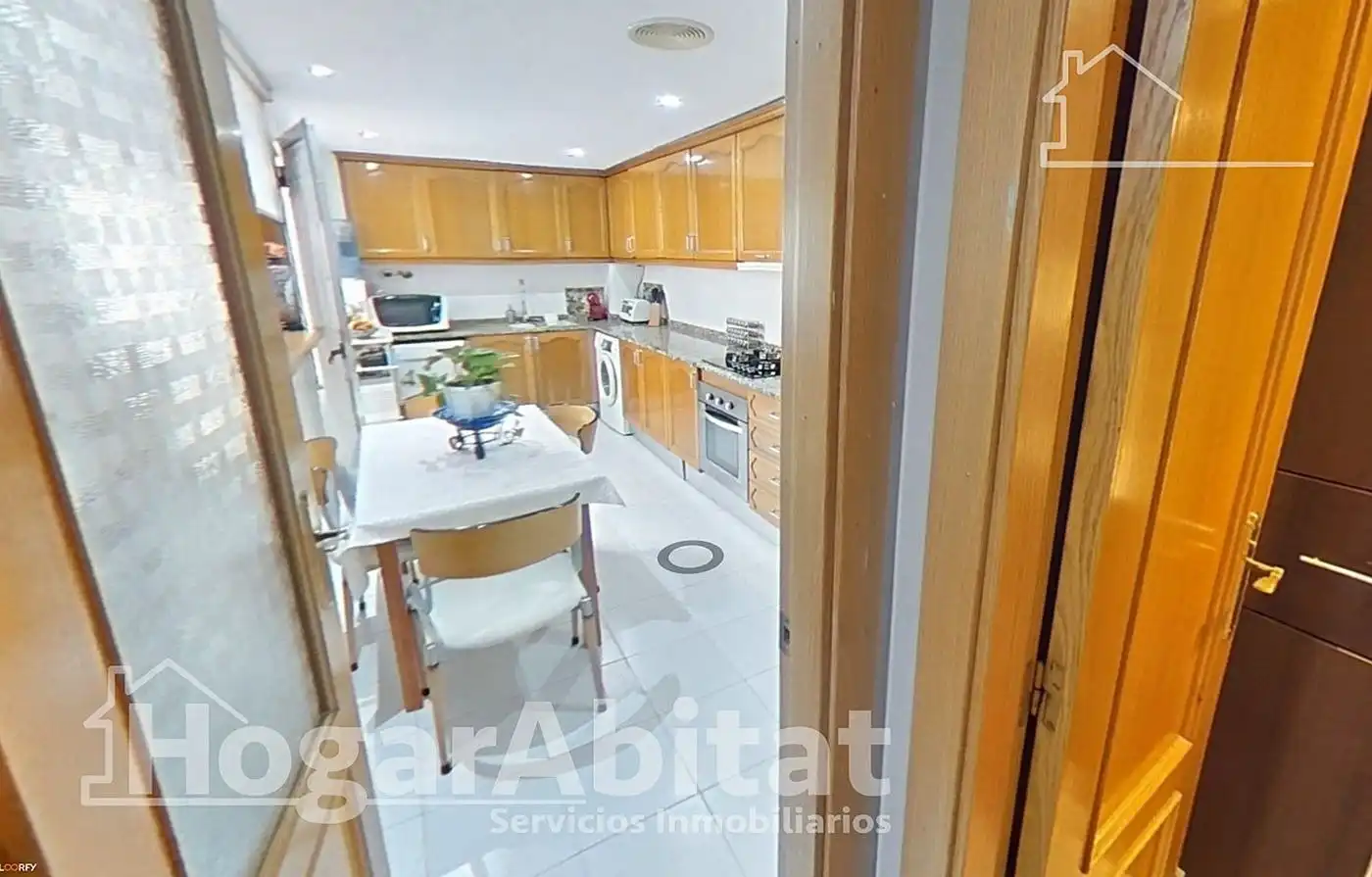 Kitchen of Attic for sale in Mislata  with Air Conditioner, Heating and Terrace