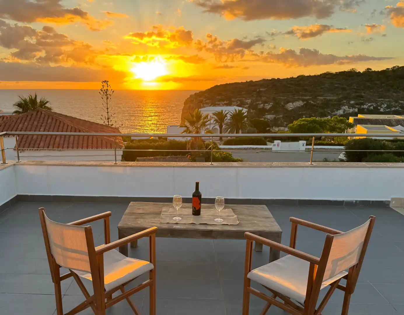 Terrasse von Haus oder Chalet zum Verkauf in Maó - Mahón mit Klimaanlage, Heizung und Privatgarten