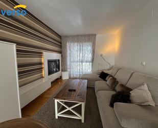 Living room of Flat for sale in Burgos Capital  with Heating, Terrace and Storage room