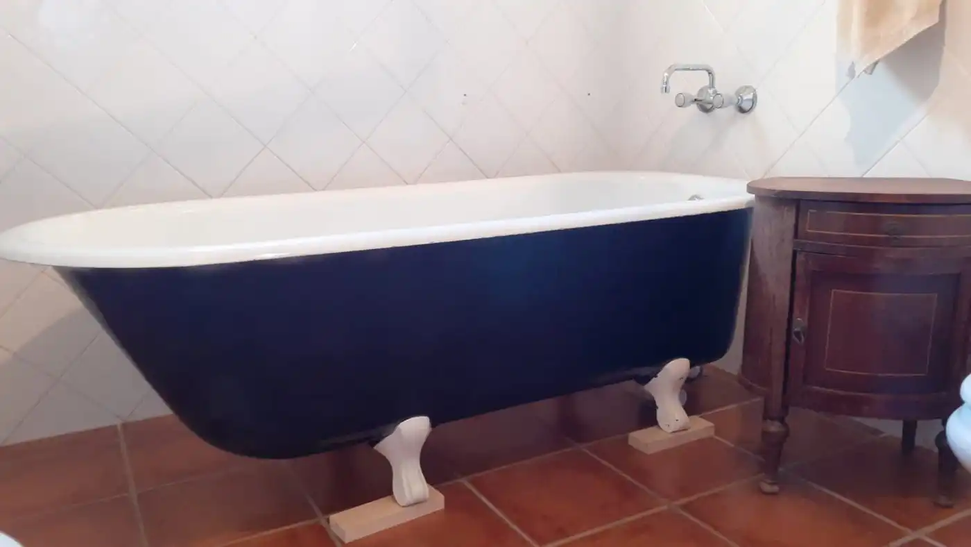 Bany de Casa o xalet en venda en Elche / Elx amb Aire condicionat, Jardí privat i Terrassa