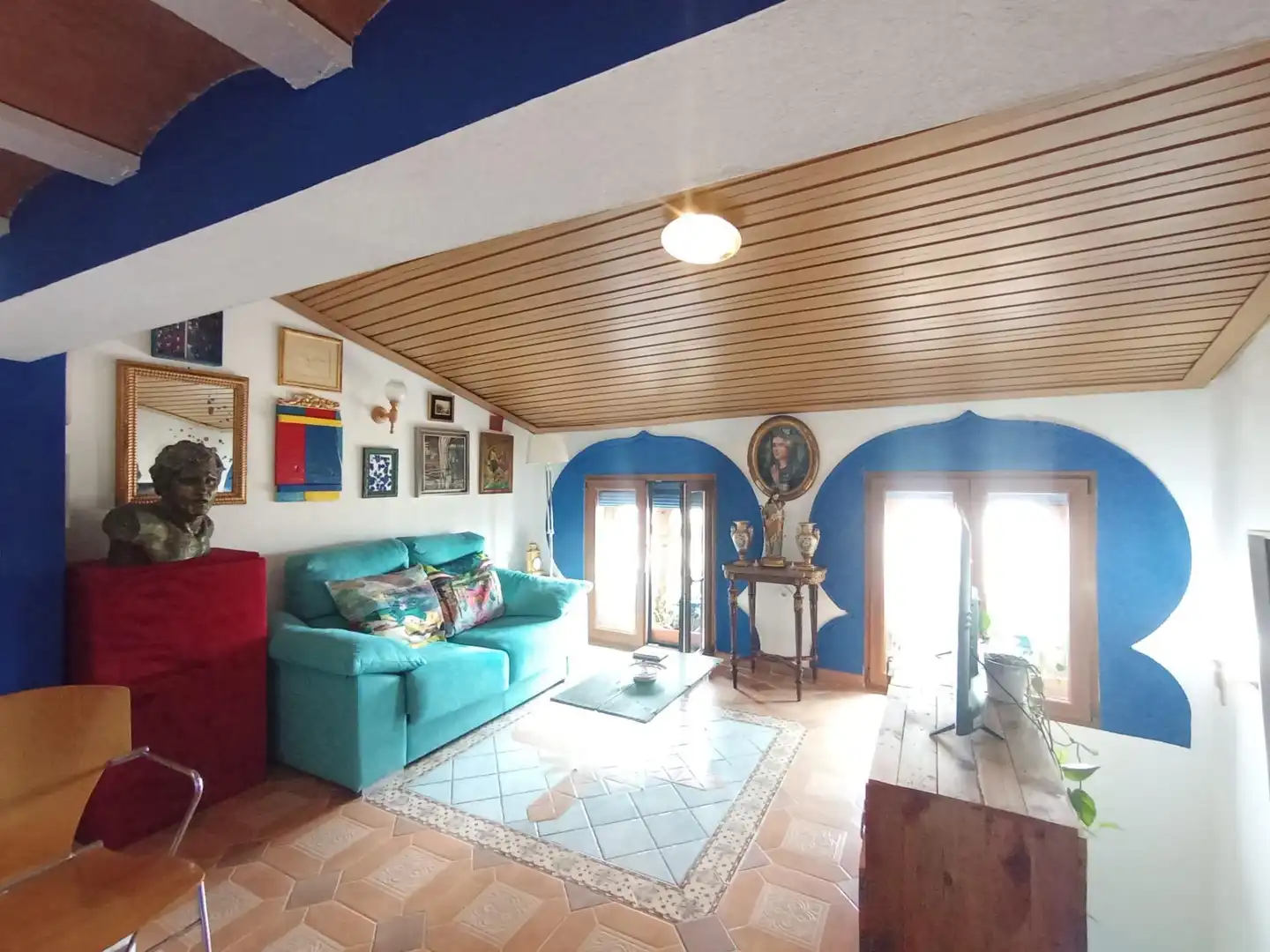 Living room of Houses for sale in Hellín  with Furnished