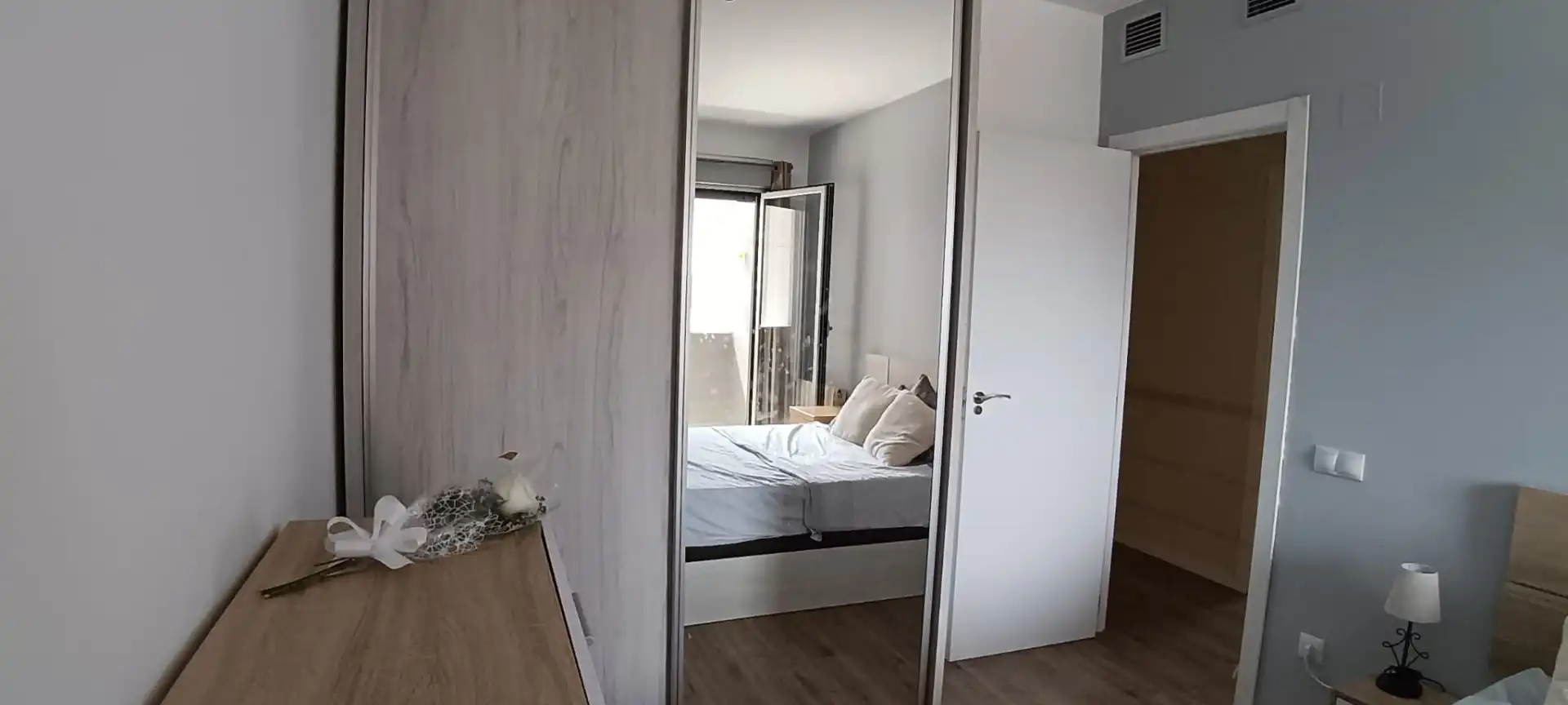 Habitación de Casa adosada en venta en Torres de Berrellén con Aire acondicionado, Calefacción y Terraza