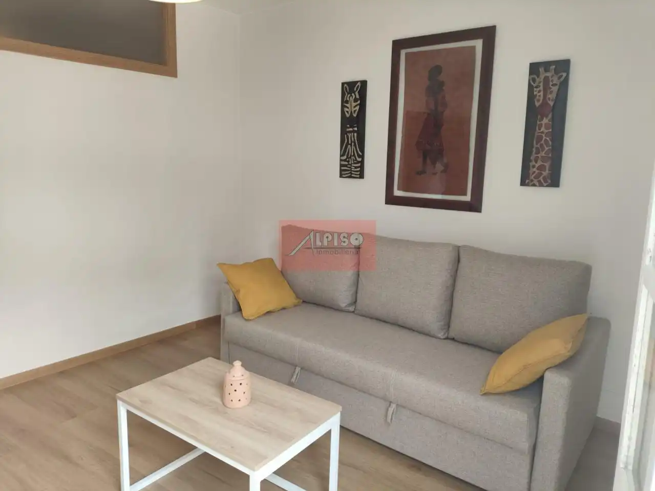 Sala d'estar de Apartament de lloguer en Ourense Capital  amb Calefacció i Moblat