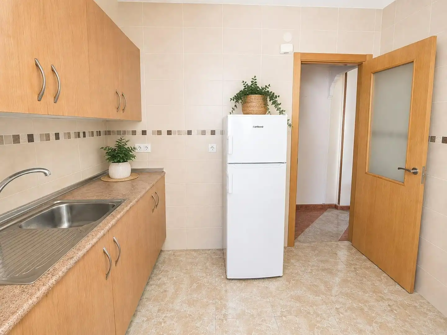 Kitchen of Flat for rent in Málaga  with Terrace and Furnished