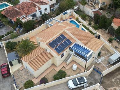 Exterior view of House or chalet for sale in La Nucia  with Air Conditioner, Terrace and Swimming Pool