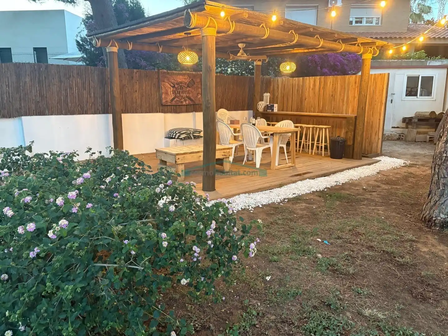 Terrassa de Casa o xalet de lloguer en Paterna amb Aire condicionat, Jardí privat i Terrassa