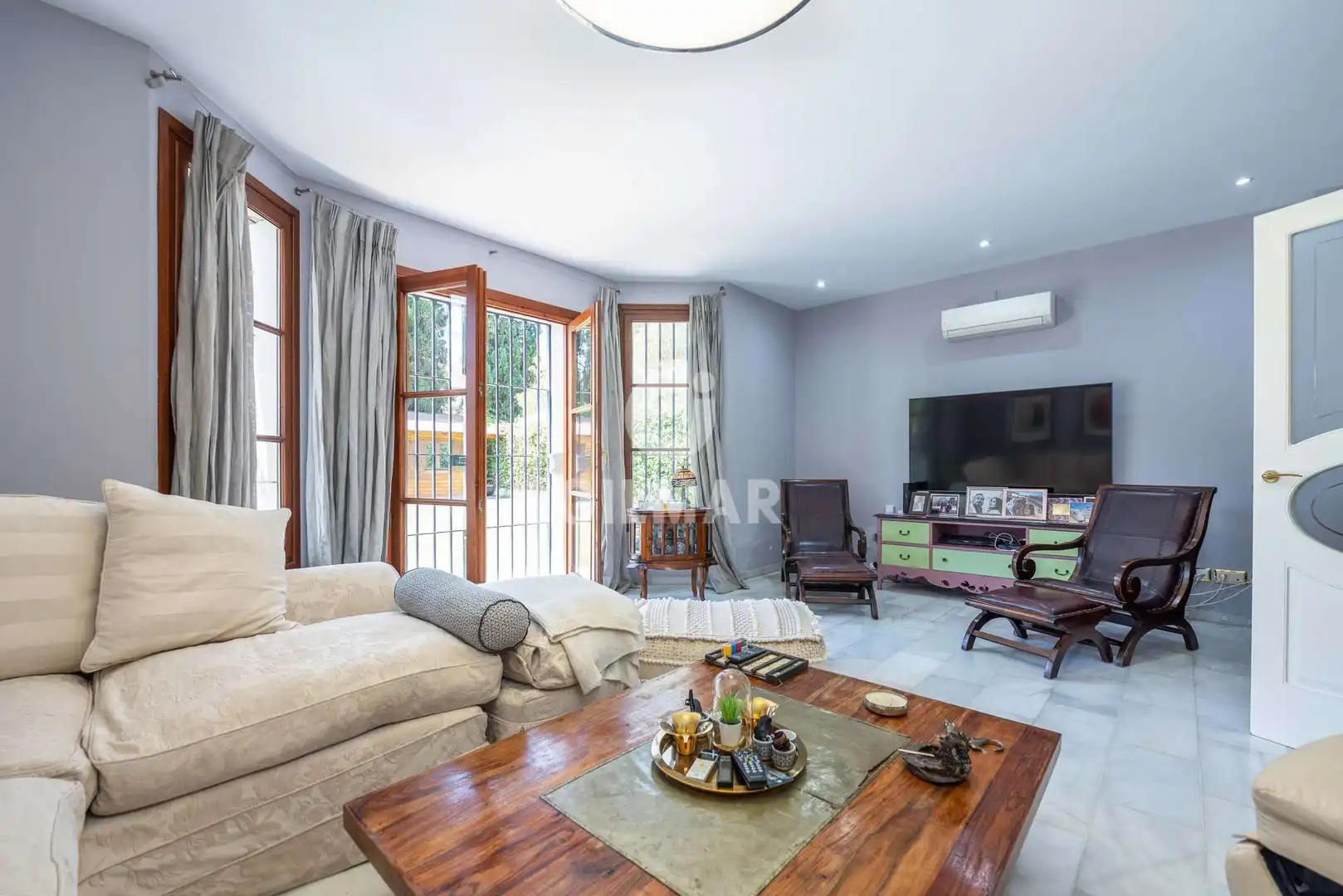 Living room of Houses for sale in Jerez de la Frontera  with Heating, Private garden and Swimming Pool