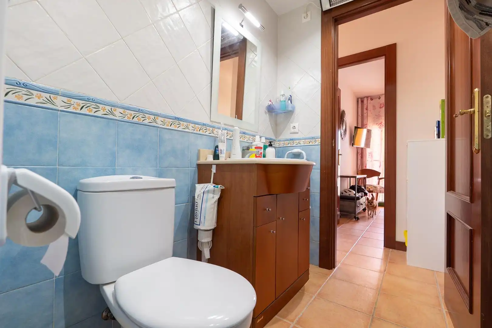 Badezimmer von Erdgeschoss zum Verkauf in Amposta mit Terrasse, Abstellraum und Möbliert