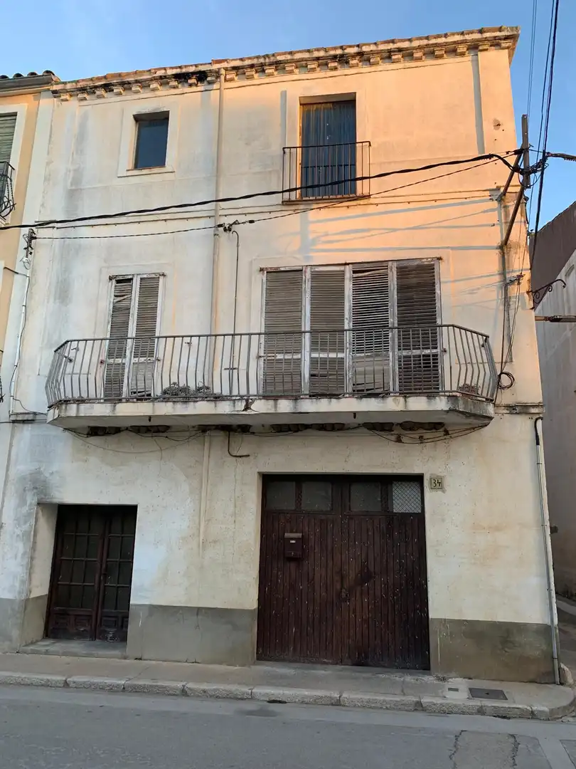 Vista exterior de Casa adosada en venta en L'Armentera con Balcón