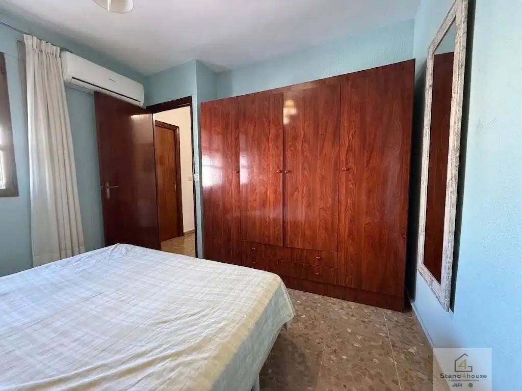 Bedroom of Flat for sale in Bollullos Par del Condado  with Air Conditioner, Heating and Furnished