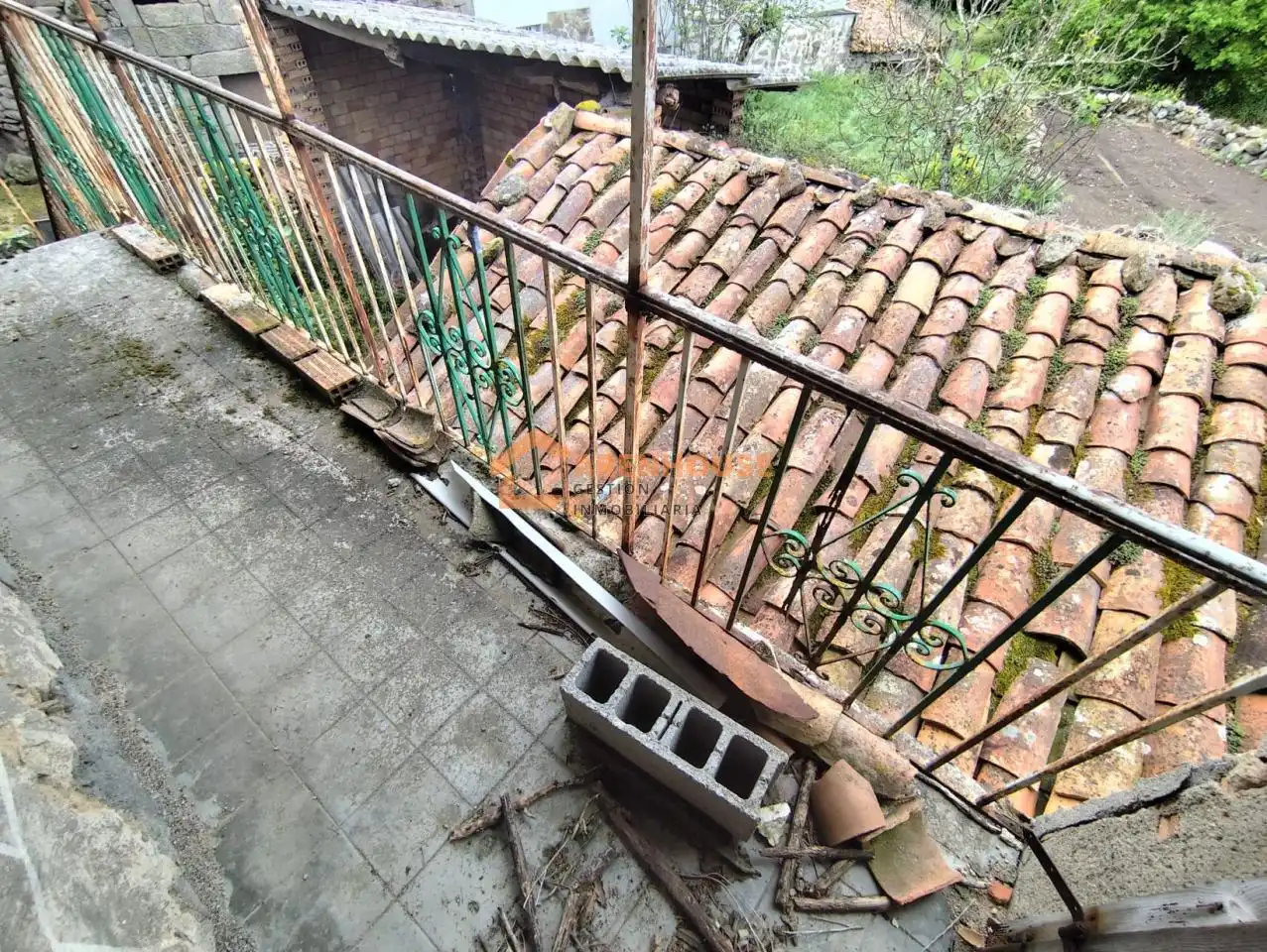 Terrassa de Casa o xalet en venda en Baños de Molgas amb Calefacció, Jardí privat i Balcó