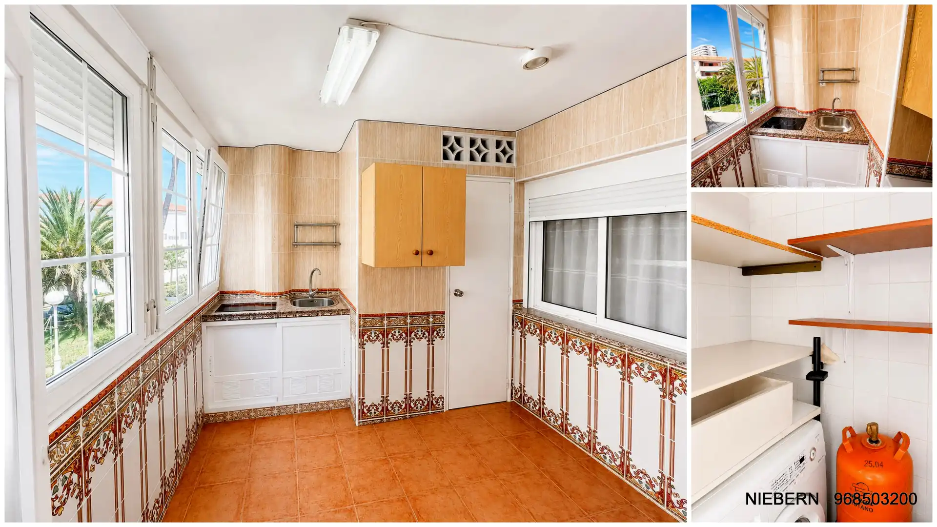 Kitchen of Flat for sale in La Manga del Mar Menor  with Furnished and Balcony