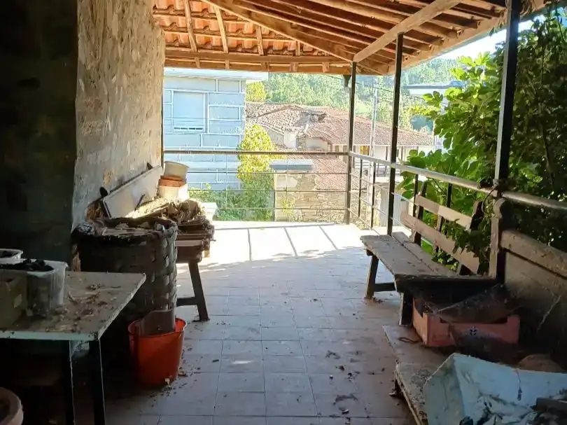 Terraza de Casa o chalet en venta en Castrelo do Val con Jardín privado, Trastero y Amueblado