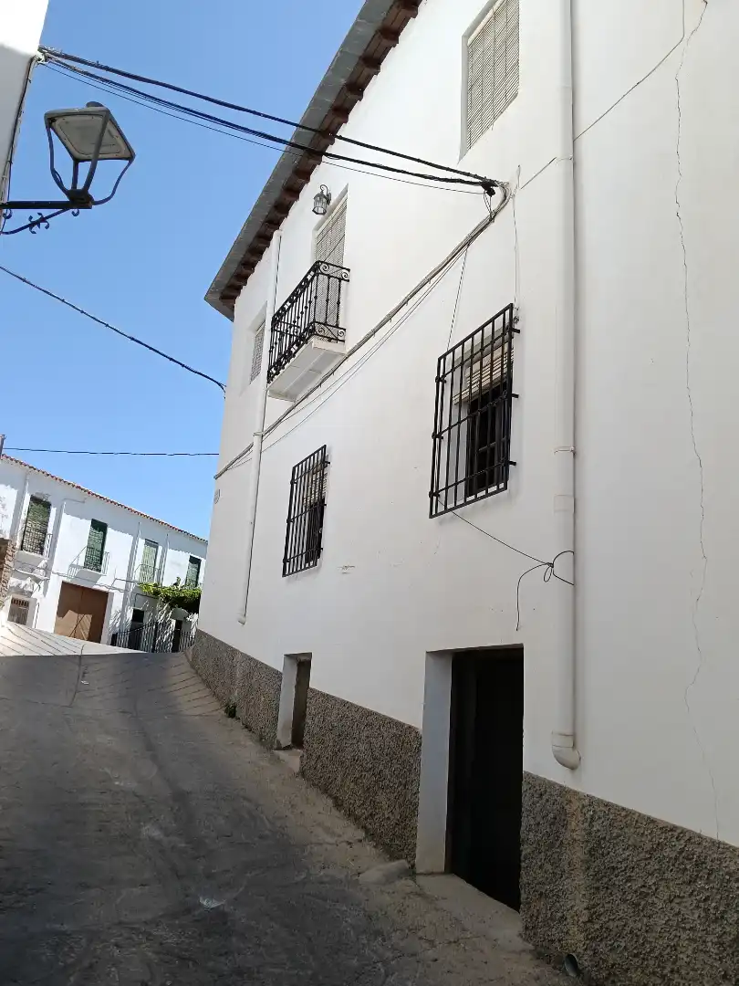 Vista exterior de Casa o chalet en venta en Válor con Calefacción, Jardín privado y Terraza