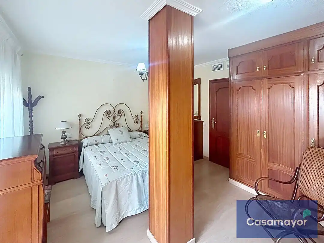 Bedroom of Flat for rent in Alicante / Alacant  with Air Conditioner, Heating and Furnished