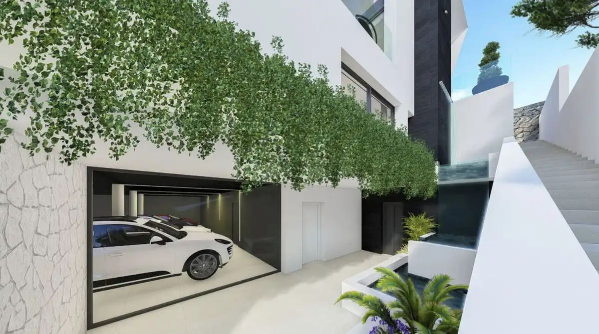Exterior view of Houses for sale in Mijas  with Air Conditioner, Private garden and Terrace