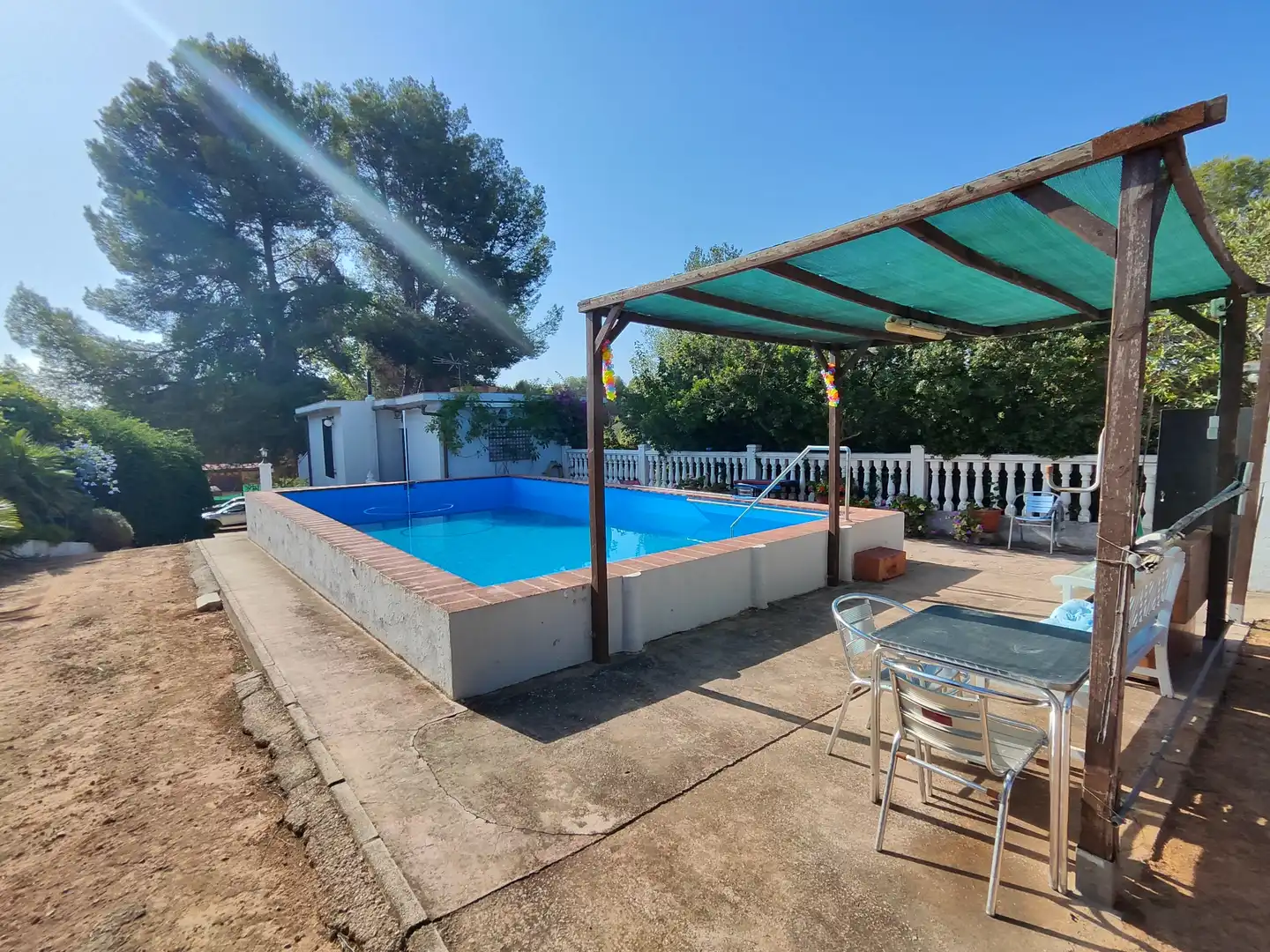 Piscina de Casa o xalet en venda en Torrent amb Aire condicionat, Jardí privat i Terrassa