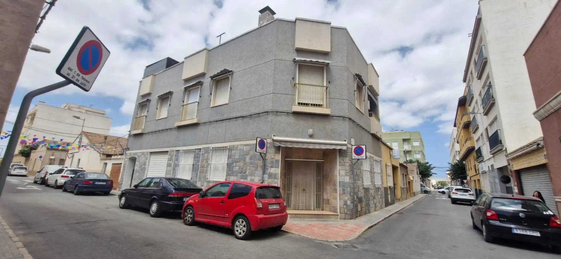 Exterior view of Flat for rent in Elche / Elx  with Air Conditioner, Terrace and Balcony