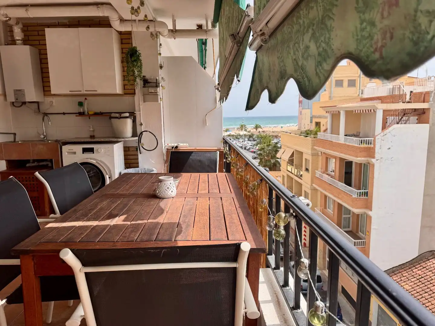 Terraza de Apartamento en venta en Sagunto / Sagunt con Aire acondicionado