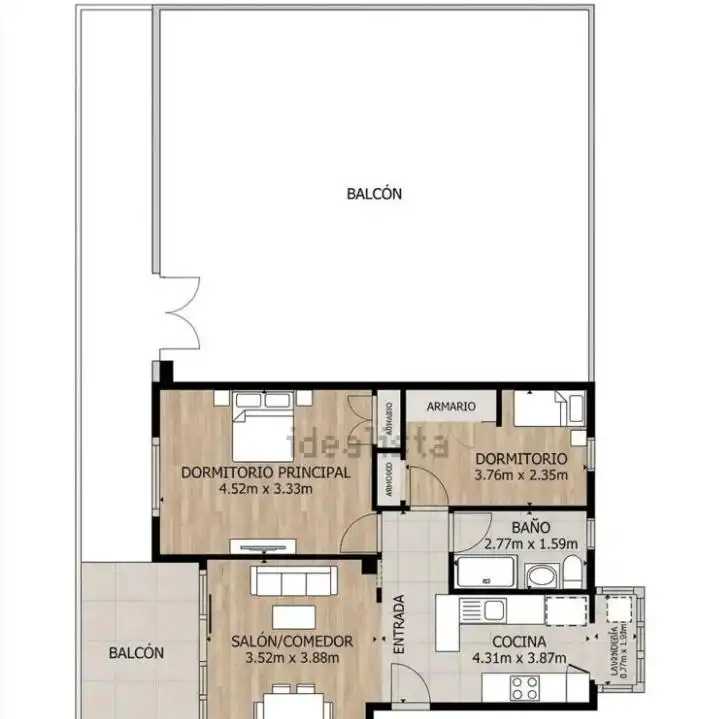 Penthouse with terrace for sale in Carretera Carretera Marines a Dénia, imagen 17